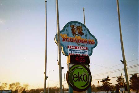 Four Bears Water Park - Sign From Karen Pier Hunt